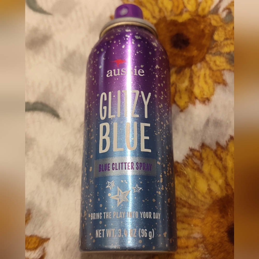 NEW! Aussie Blue Glitter Spray 3.4oz
